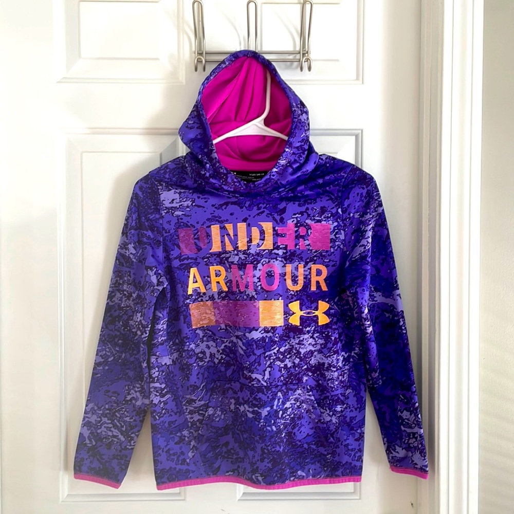 Size Youth large hoodie by under armor